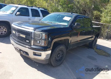 2014 Chevrolet Silverado 1500 2Lt из США, поврежденный, VIN 3GCUKREC9EG218153